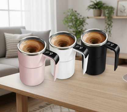 Automatic Self-Stirring Mug – Perfect Coffee at One Touch