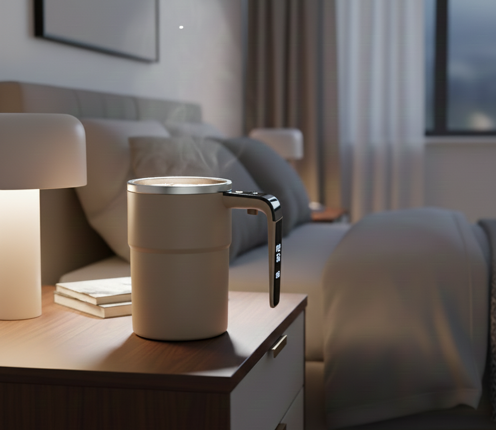 Automatic Self-Stirring Mug – Perfect Coffee at One Touch